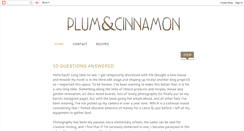 Desktop Screenshot of plumandcinnamon.com